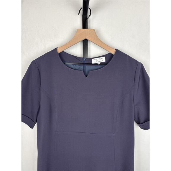 VTG Balenciaga for Icelandair Flight Attendant Uniform Dress EU 46 US 14 Blue - Picture 2 of 11